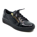 Solidus sneaker zwart lakleer 32004 K
